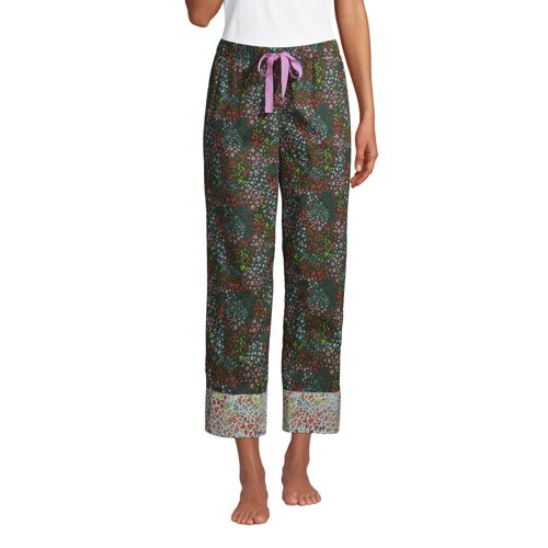 Pantacourt de Pyjama en Popeline, Femme  