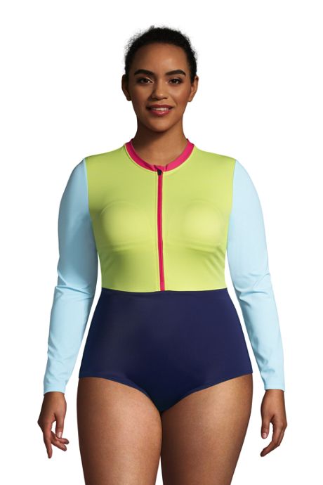 Plus Size Long Sleeve Swimsuits Plus Size One Piece Swimsuits Cute One Piece Swimsuits Women S Swimsuits Plus Size Bathing Suits Cute Tummy Control Swimsuits