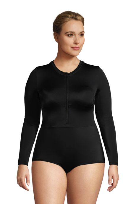 Plus Size Long Sleeve Swimsuits Plus Size One Piece Swimsuits Cute One Piece Swimsuits Women S Swimsuits Plus Size Bathing Suits Cute Tummy Control Swimsuits