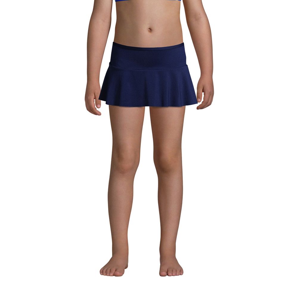 Lands' End Girls Slim Swim Bikini Bottoms 