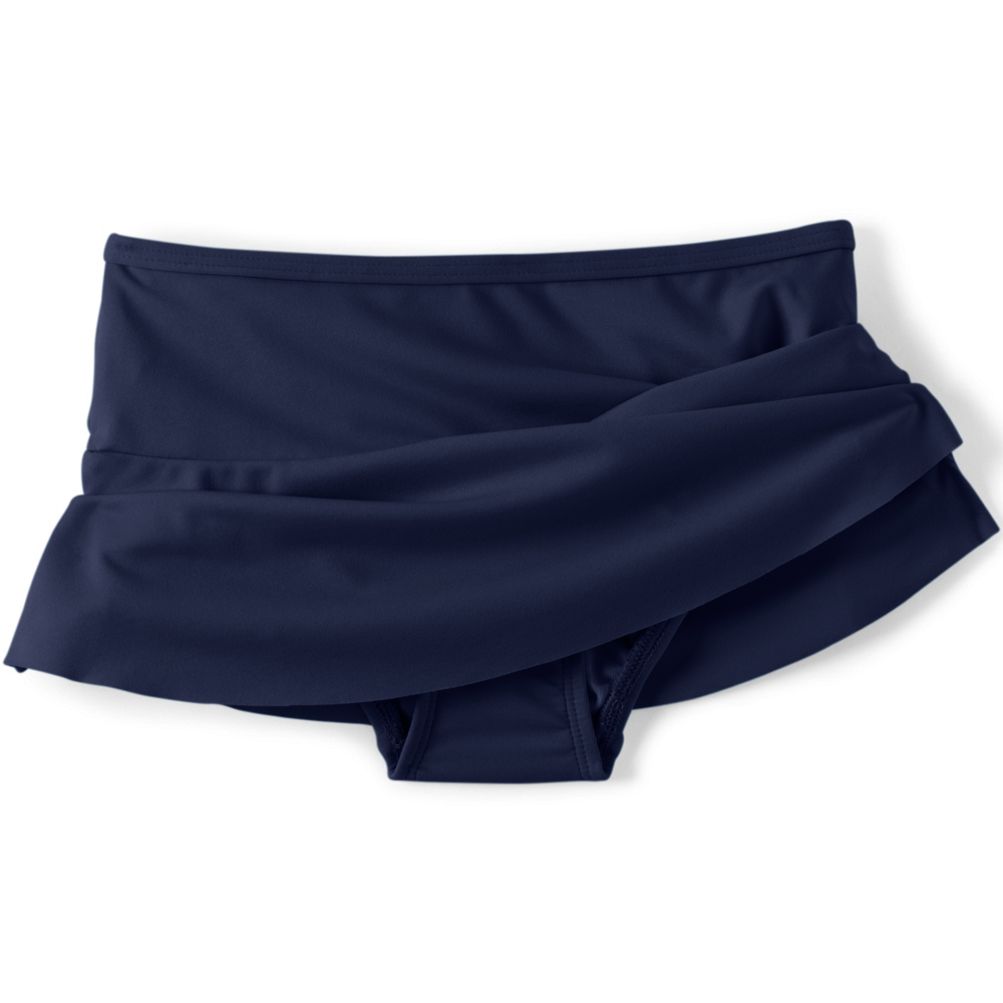 Lands end high waisted best sale swim skirt