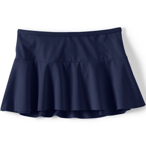 Lands end wrap mini swim outlet skirt