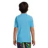 Boys Short Sleeve Crew Neck Swim UPF 50 Rash Guard, Back