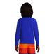 Boys Long Sleeve Mock Neck UPF 50 Swim Rash Guard, Back