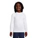 Boys Long Sleeve Mock Neck UPF 50 Swim Rash Guard, Front