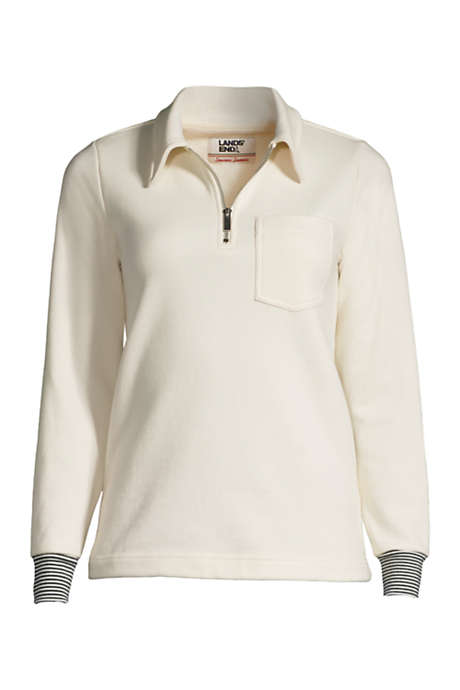 Women's Long Sleeve Serious Sweats Quarter Zip Sweatshirt