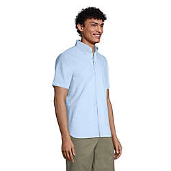 Men's Short Sleeve Traditional Fit Sail Rigger Oxford, alternative image