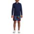 Kids Long Sleeve UPF 50 Sun Hoodie Rash Guard, alternative image