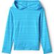 Kids Long Sleeve UPF 50 Sun Hoodie Rash Guard, Front