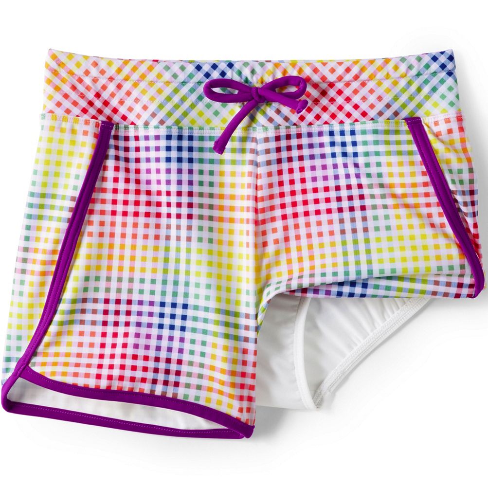 Lands end hot sale girls swim shorts