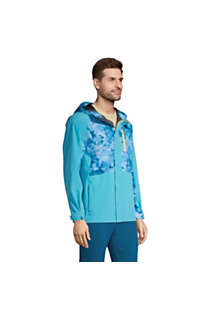 Men's Packable 2.5 Layer Waterproof Stretch Shell Rain Jacket with Hood, alternative image