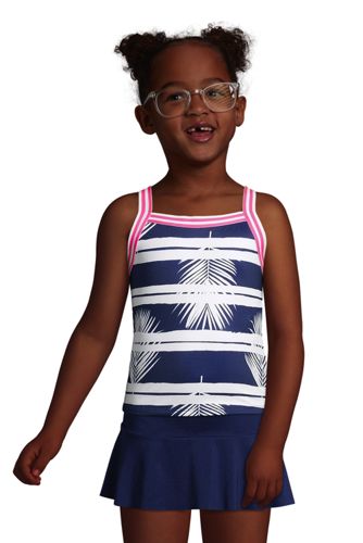 Girls Ruffle Tankini Swimsuit Top