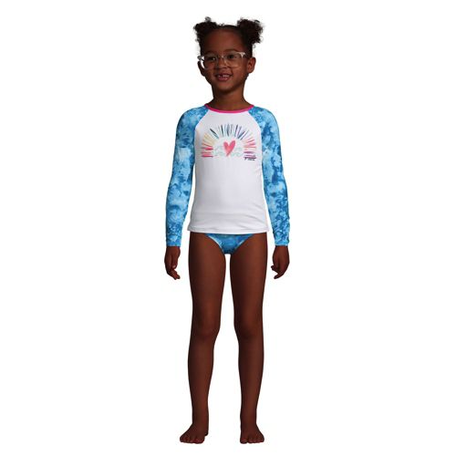 Ensemble Maillot de Bain 3 Pièces Rashguard, Fille