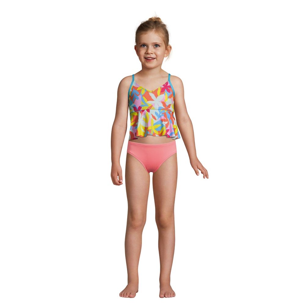 Girls Ruffle Tankini Swimsuit Top