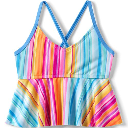 Tankini Top With Ruffle | Lands' End