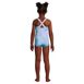 Girls Slim One Piece UPF 50 Tugless Swimsuit, Back