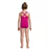 Girls Slim One Piece UPF 50 Tugless Swimsuit, Back