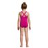 Girls Plus One Piece UPF 50 Tugless Swimsuit, Back