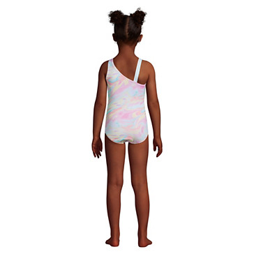 Asymmetrischer Badeanzug für Mädchen image number 2