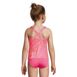 Girls Tie Front Tankini Swimsuit Top, Back