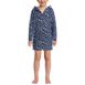 Kids Long Sleeve Hooded Front Pocket Terry Cloth Swimsuit Cover-Up, Front