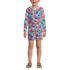 Kids Long Sleeve Hooded Front Pocket Terry Cloth Swimsuit Cover-Up, Front