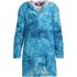 Kids Long Sleeve Hooded Front Pocket Terry Cloth Swimsuit Cover-Up, Front
