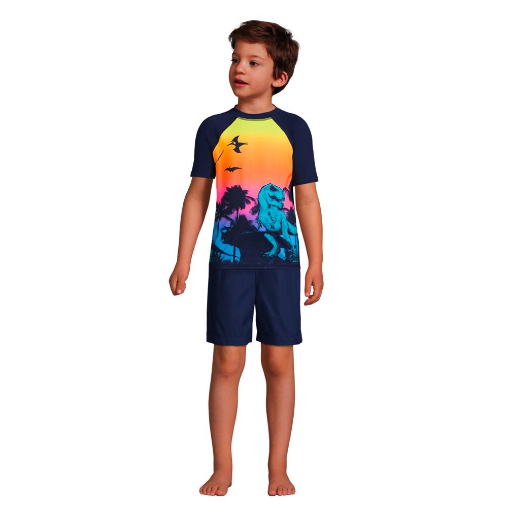 Lands end best sale rash guard boys