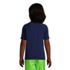 Boys Husky Short Sleeve Crew Neck UPF 50 Swim Rash Guard, Back