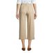 Women's Sport Knit High Rise Elastic Waist Pull On Wide Leg Crop Pants - Print, Back