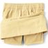 Women's Mid Rise Elastic Waist Pull On Chino Skort, alternative image