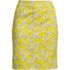 Women's Petite Mid Rise Elastic Waist Pull On Chino Skort, Front