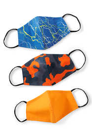 Kids Reusable and Washable Face Masks 3 Pack
