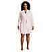Women's Plus Size Cotton Blend Above the Knee Length Robe, Front