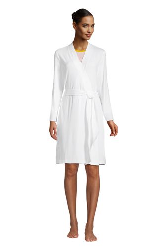 Sleeveless Nightgown with Wrap-Around Robe