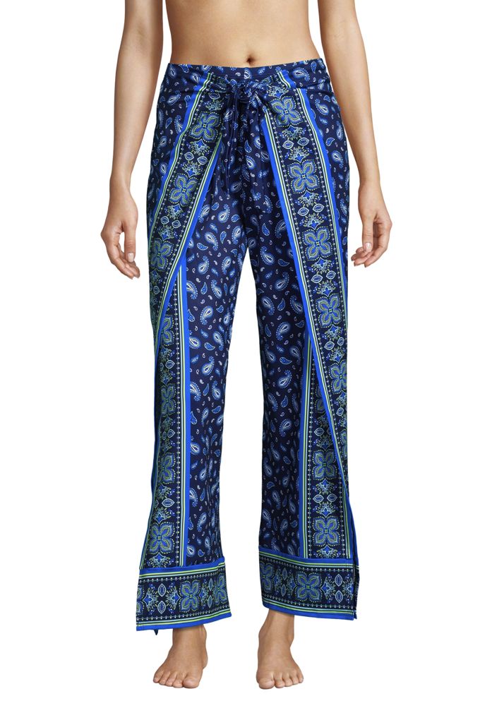 Lands' EndWomen's UPF 50 Sun Protection Pareo Swim Coverup Pants
