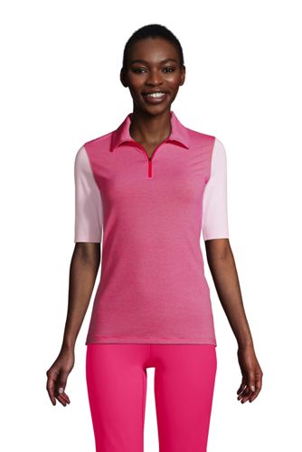 Zip polo outlet womens