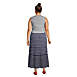 Women's Plus Size Sleeveless Tiered Maxi Dress, Back