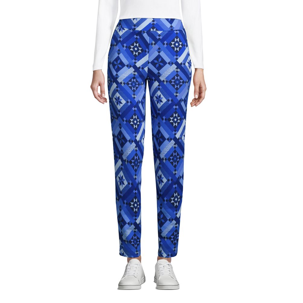 Lands' End Plus High Rise Serious Sweats Pocket Leggings