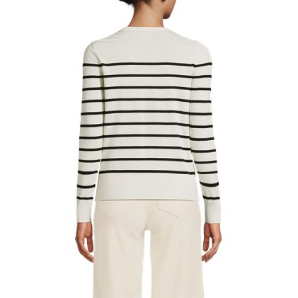 Women's Fine Gauge Cotton Cardigan Sweater - image 1