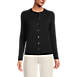 Women's Petite Fine Gauge Cotton Cardigan Sweater, Front