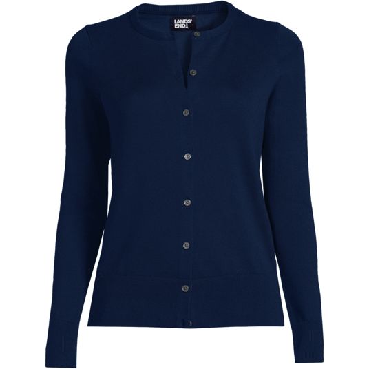 Petite navy blue cardigan sweater best sale