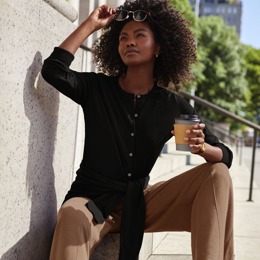 everyone high-gauge cotton L/S