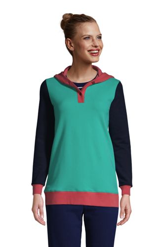 Shakumy Womens Pullover Hoodies Casual Front Button Down Comfy