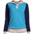 Women's Plus Size Long Sleeve Serious Sweats Button Hoodie, Front