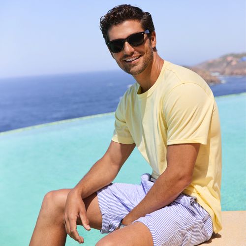 lands end mens t shirts with pockets