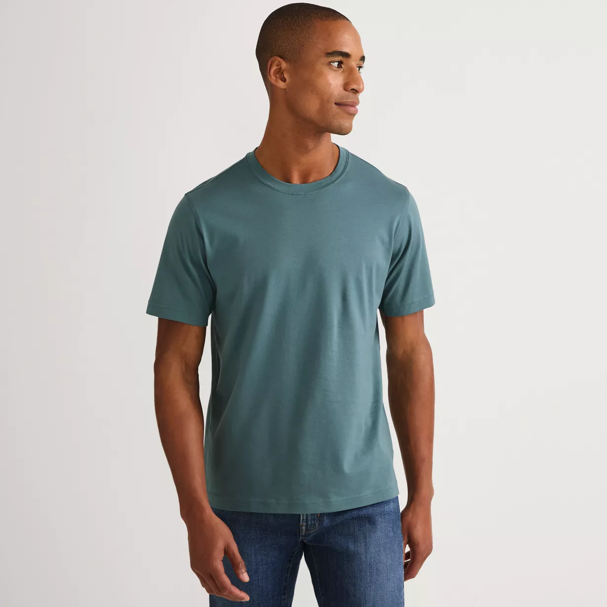 Men's Short Sleeve Cotton Supima Tee