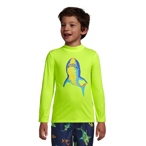 Boys Rash Guard with Frogs (Size 2T-7)