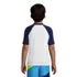 Boys Short Sleeve Crew Neck Graphic UPF 50 Swim Rash Guard, Back