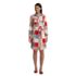 Women's Cotton Poplin Button Front Shirt Dress, Front